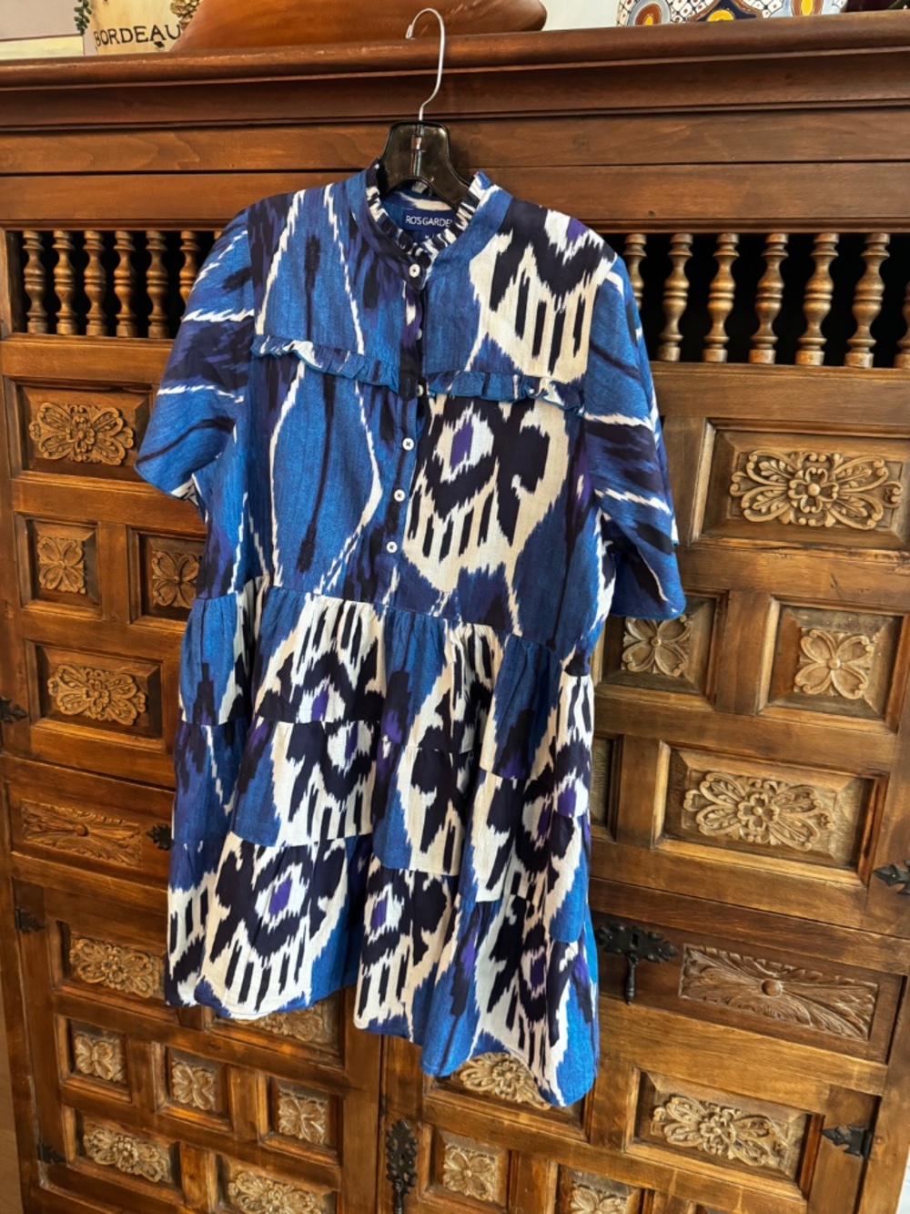 Ro's Garden Vibeka Printed Dress Size Medium